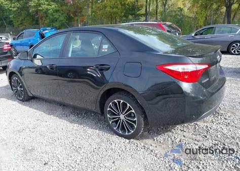 2014 Toyota Corolla S Plus from USA, damaged, VIN 2T1BURHE2EC142123